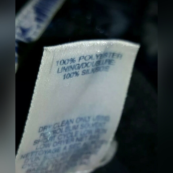 $4,800 OSCAR DE LA RENTA COUTURE STUNNING BLUE WHT FLORAL RUNWAY DRESS US XS 0 - Picture 12 of 14